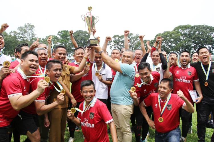 Pemko Medan Juara I, Pemko Siantar Juara III Turnamen Korwil I APEKSI Sumbagut