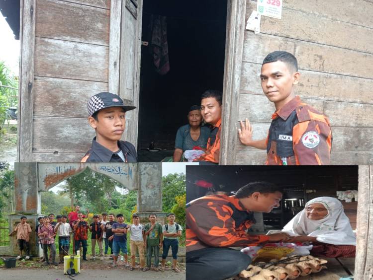 HUT Ke 35,SAPMA PP Madina Laksanakan Bakti Sosial