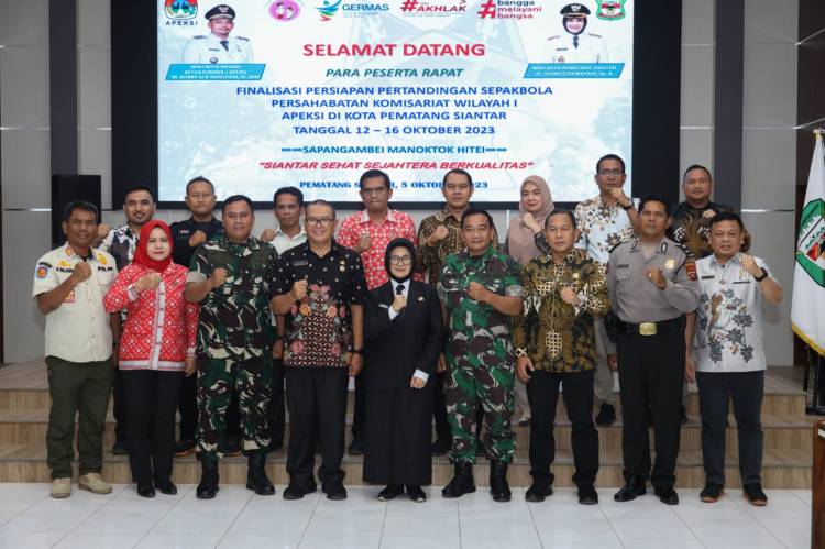 Kota Pematang Siantar Jadi Tuan Rumah Sepak Bola Apeksi Korwil I
