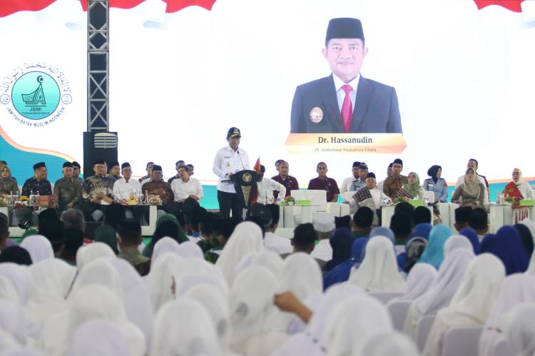 Ikrar Merajut Keberagaman Nusantara,   Pj Gubernur Sumut Hassanudin Berharap Mantapkan Toleransi Anak Bangsa
