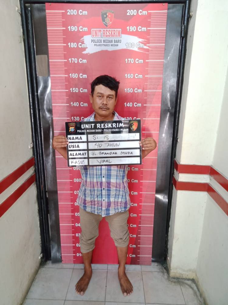Polsek Medan Baru Amankan Pak Ogah yang Putar Balik Kendaraan di Jalan Gatot Subroto
