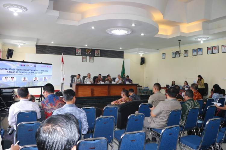 Sosialisasi Peraturan Pemanfaatan Ruang Kawasan Sempadan Danau Toba