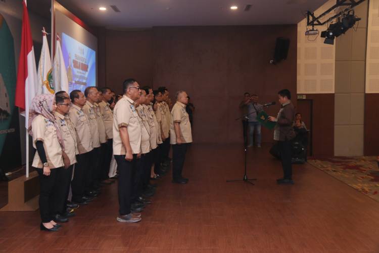 Berantasan Peredaran Narkoba,   Pj Gubernur Hassanudin Kukuhkan Satgas Sekolah Bersinar Sumut