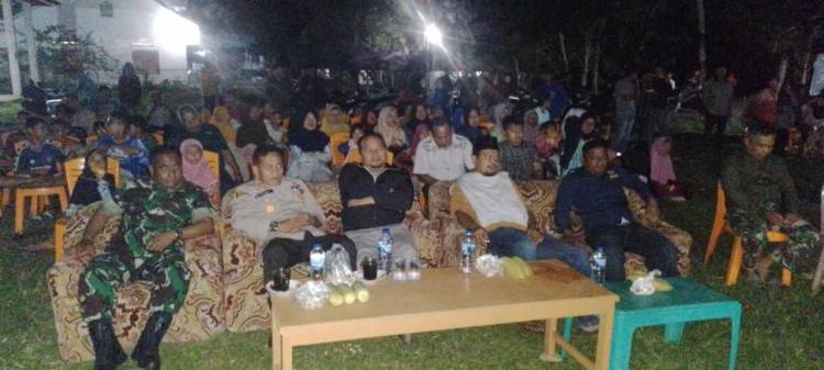 Nobar G. 30 S-PKI Bersama Karang Taruna Siabu Sangat Antusias