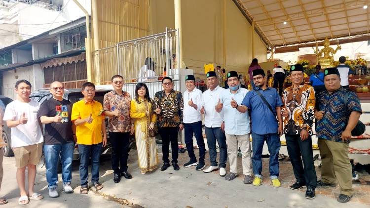 Selamat dan Sukses Grand Opening Vihara Cetiya Sinar Agung Mulia, Caleg DPR RI Rianto SH  :Semoga mendapat Keberkahan