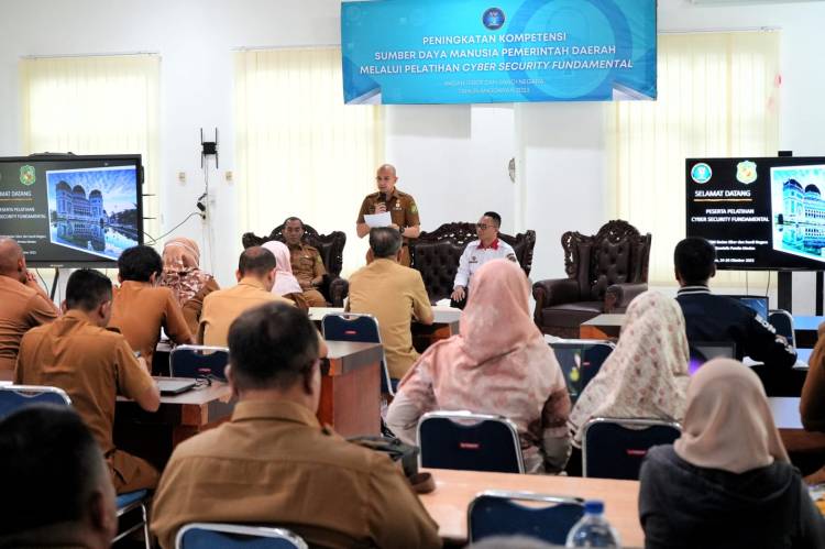 Dinas Kominfo Kota Medan Gelar Pelatihan Cyber Security Fundamental