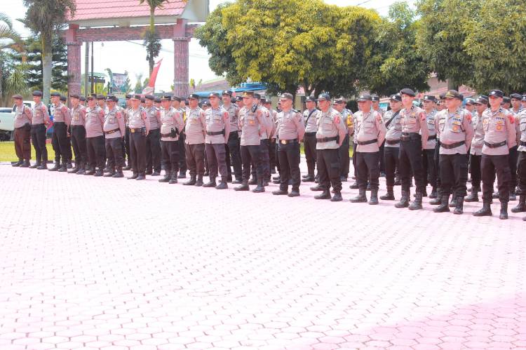 Pengamanan Pemilihan Kepala Desa di 87 Desa Kabupaten Toba