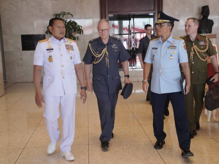 Panglima TNI Bertemu Panglima Angkatan Bersenjata Selandia Baru
