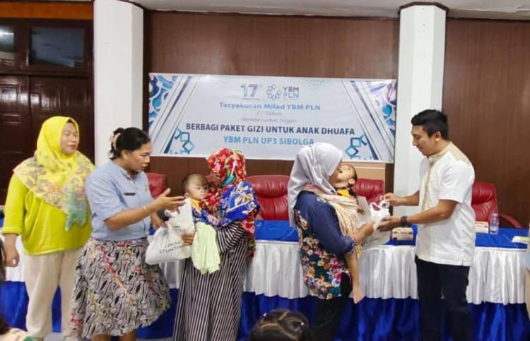 YBM PLN Salurkan Bantuan Untuk Pencegahan Stunting