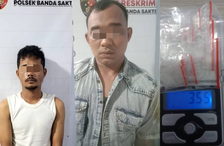 Polisi Ciduk Dua Tersangka Narkotika di Lhokseumawe