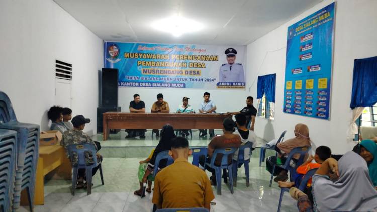Anggaran BUMDES Sialang Muda peralatan pesta Diduga Digelapkan