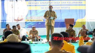 BKAD Kecamatan Wampu di kukuhkan, Syah Afandin: Berikan pelayanan 24 jam ke warga