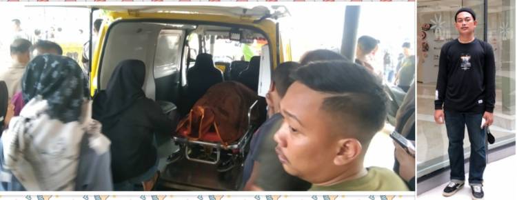 Ayah Beranak 1 tewas Ditikam  Kawan Sendiri di Depan Istri Dan Anak