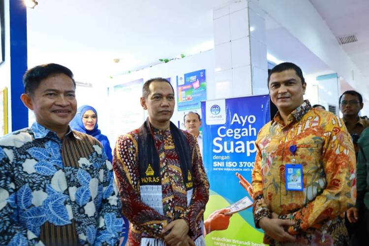 Wakil Ketua KPK Sambut Baik Dirut Perumda Tirtanadi Laksanakan Program SMAP