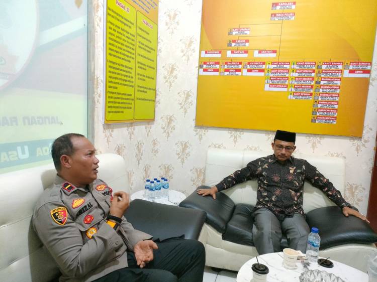 Ungkap Aksi Kenakalan Remaja, Anggota DPD RI Haji Uma Apresiasi Polsek Banda Sakti