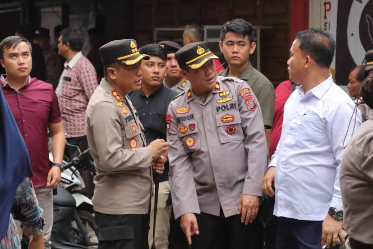 Pimpin Pengamanan Eksekusi Rumah Diponegoro, Kapolres Siantar Turunkan 100 Personel