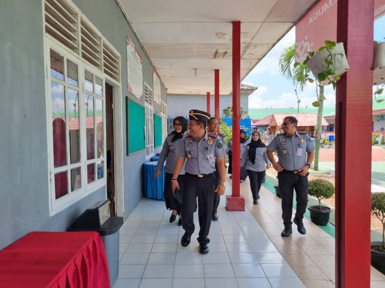 Sidak ke Ruperdan, Kakanwil Kumham Sumut Apresiasi