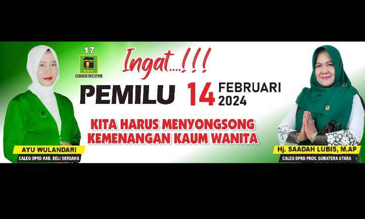 Dua Wanita Tangguh Caleg PPP, Beda Generasi Tapi Satu Tujuan