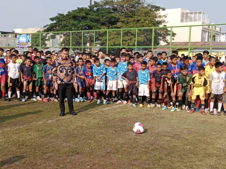 Siapkan Atlet Berkualitas, Pemko Medan Gelar Kompetisi Sepak Bola Kelompok Usia