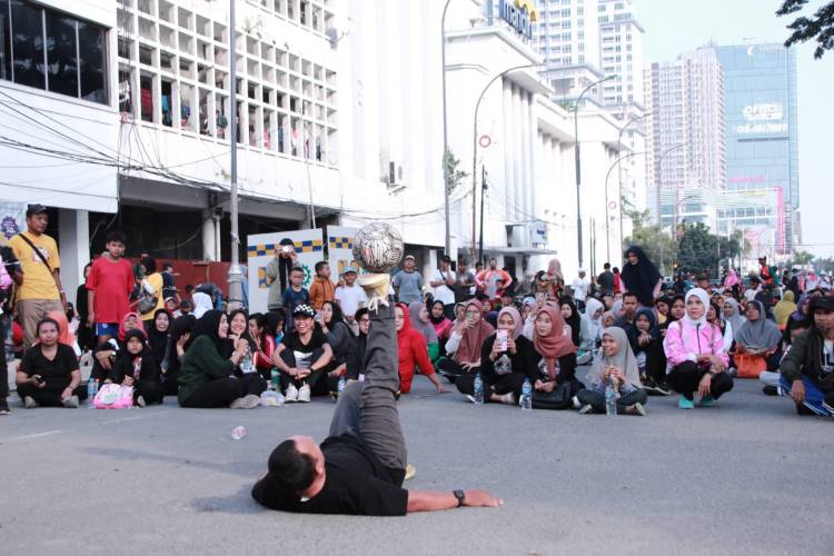 CFD Jadi Ajang Unjuk Kreativitas Komunitas di Kota Medan