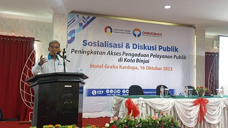 Ombudsman Gelar Diskusi Pengaduan Pelayanan Publik