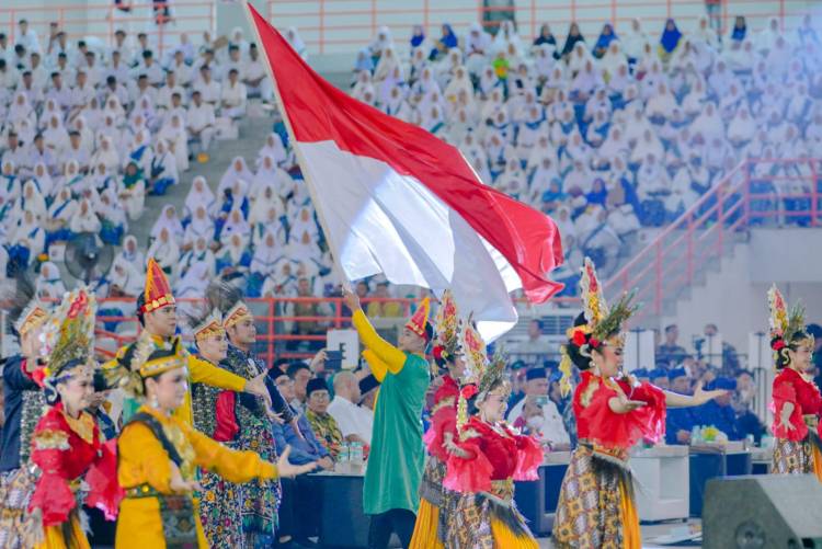 Bobby Nasution Bersama Wapres Hadiri Ikrar Merajut Keberagaman Nusantara