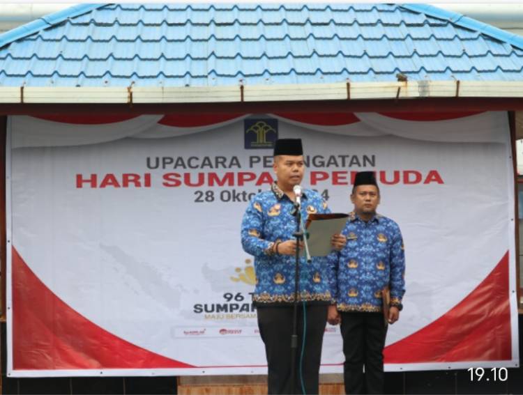 Rutan Tarutung Gelar Upacara Peringatan Sumpah Pemuda &ldquo;Maju Bersama Indonesia Raya&rdquo;