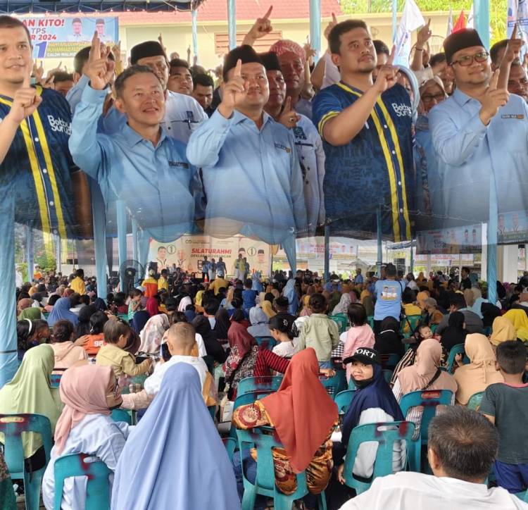 Relawan dan Simpatisan Paslon 'Madina' Siap Menangkan Bobby dan Surya