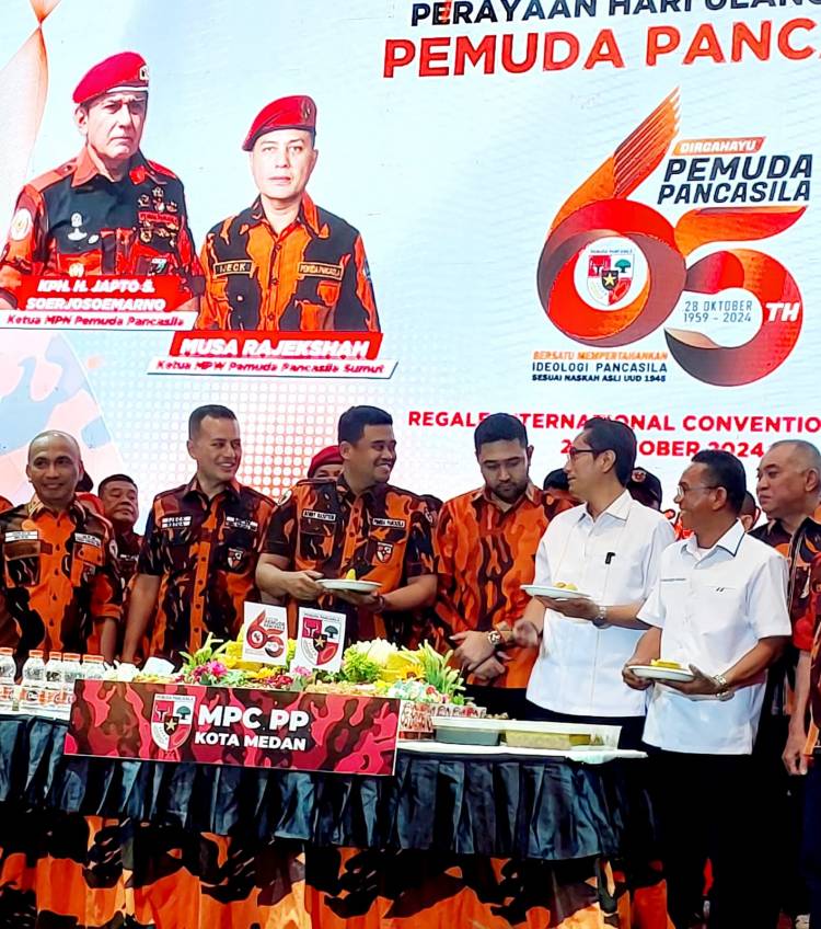 Pemuda Pancasila Sumut Deklarasi Dukung Bobby-Surya di Pilgubsu,  Serta Rico-Zaki di Pilkada Medan