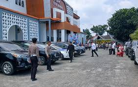 Satgas OMP Toba berikan Pengamanan Konsolidasi Akbar PKS Se-Sumut di Medan