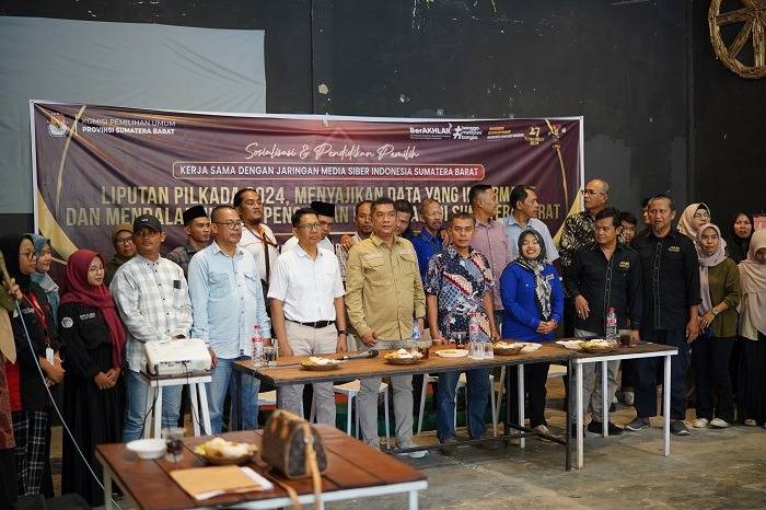 Kerjasama KPU Sumbar dengan Pengda JMSI Terkait Pilkada