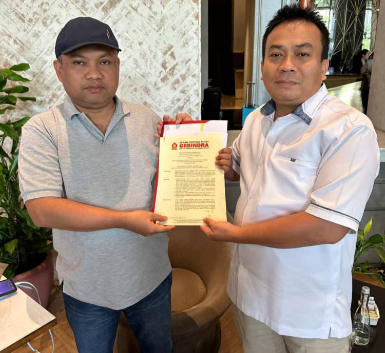 DPP Partai Gerindra Tunjuk Zulkarnaen SKM Sebagai Pimpinan DPRD Kota Medan