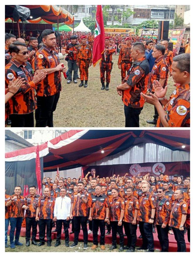 Rahmaddian Shah Lantik Pengurus PAC PP Medan Area