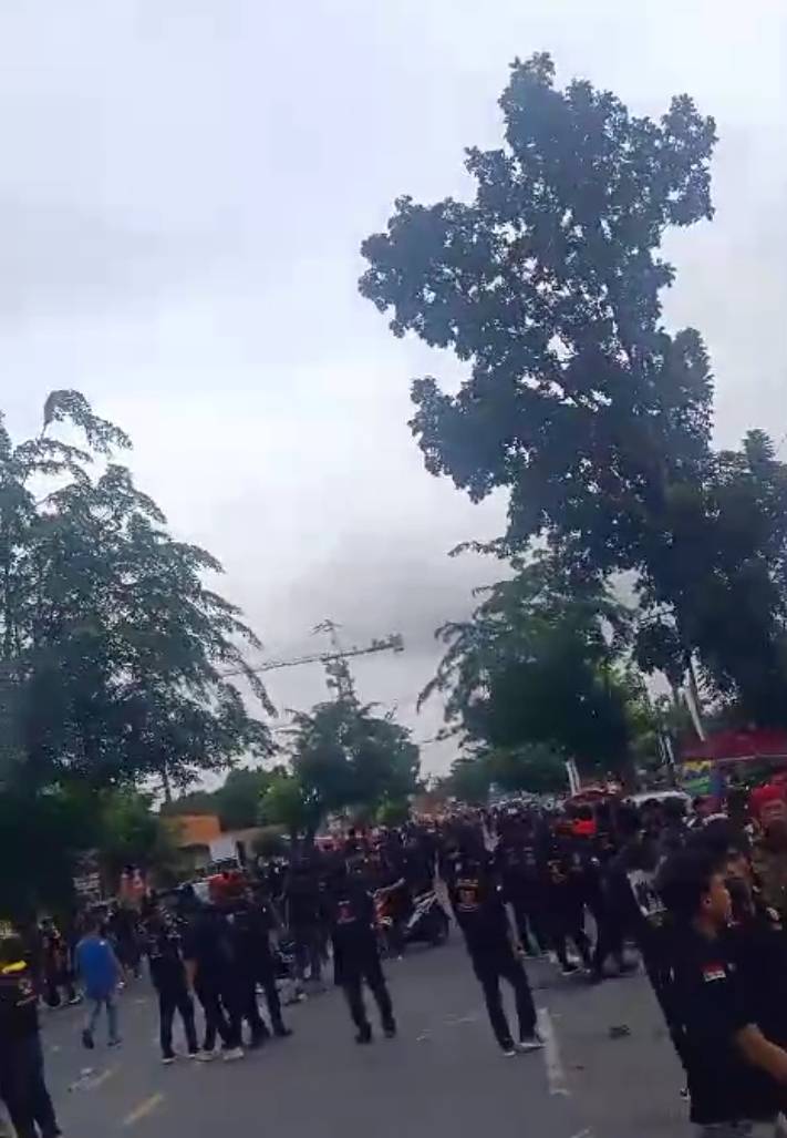 Pelantikan Grib di Medan Diserang OTK