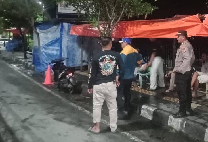 Polsek Parapat Gelar Blue Light Patrol, Jaga Ketertiban Malam dan Cegah Kejahatan di Wilayah Wisata Parapat