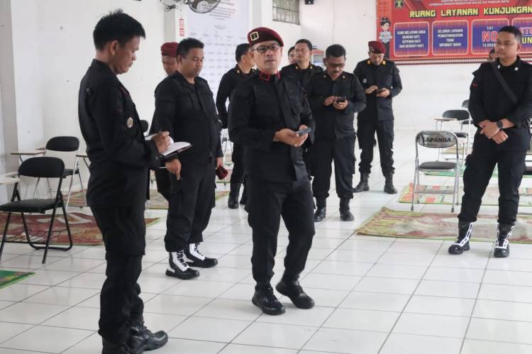 Kalapas Bersama Jajaran Melakukan Kegiatan Kontrol Sarana Dan Prasarana