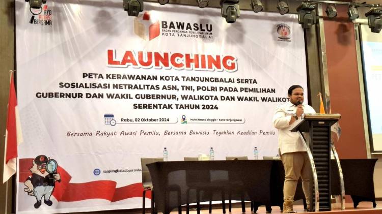 Tanjungbalai Masuk Kategori Sedang dalam Indeks Kerawanan Pemilu