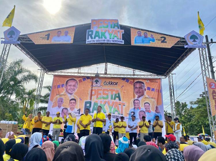 Bang Ijeck Garansi Aci-Lom Lom Akan Bekerja Untuk Rakyat Deli Serdang