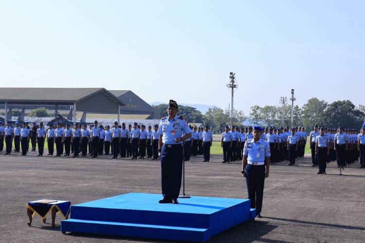 Danlanud Sultan Hasanuddin Pimpin Upacara Peringatan Hari Sumpah Pemuda