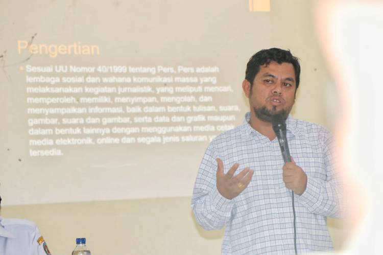 Lewat Sosialisasi  FKDM, Pjs. Bupati Toba Ajak Masyarakat Bijak Gunakan Medsos