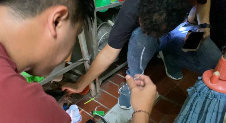 Respon Informasi Warga di Medsos, Markas Narkoba Gang Nasional Katamso Digerebek