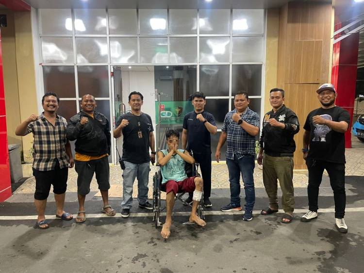 Maling Pagar Besi Tersungkur Ditembak