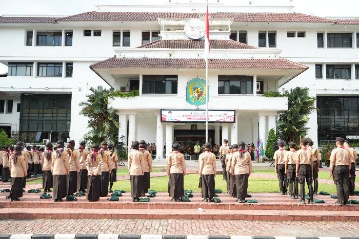 112 kontingen Kwarcab Gerakan Pramuka  Ikuti 2nd Islamic Private School International Scout Camp