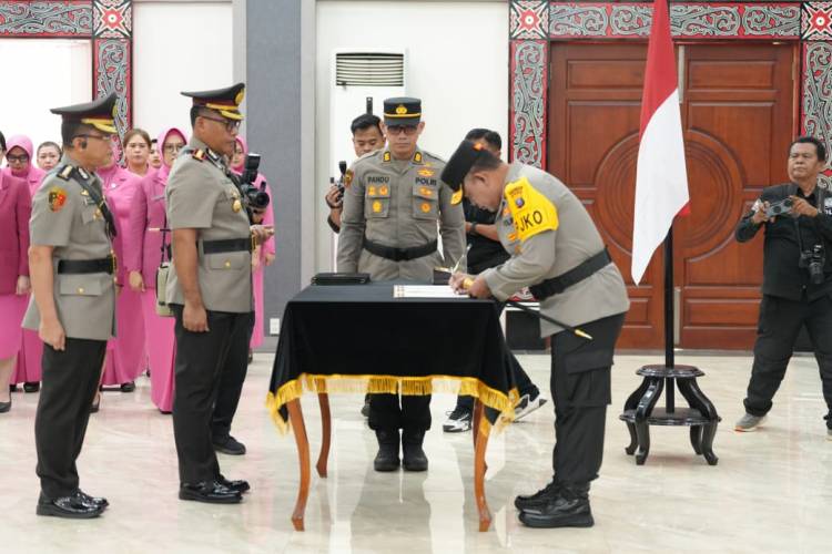 Dilantik Kapoldasu, Kombes Gidion Resmi Kapolrestabes Medan