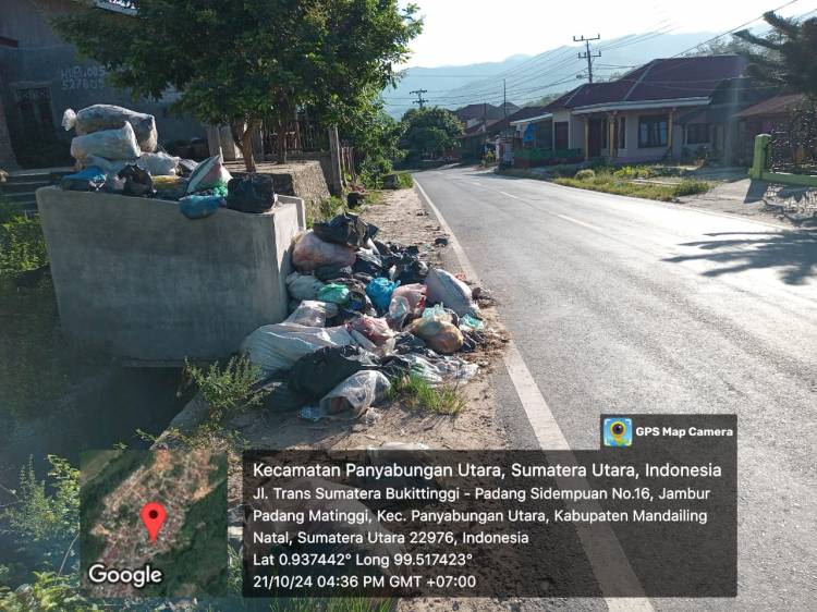 Sampah Menumpuk , Kepala DLH Madina Perlu Meritokrasi