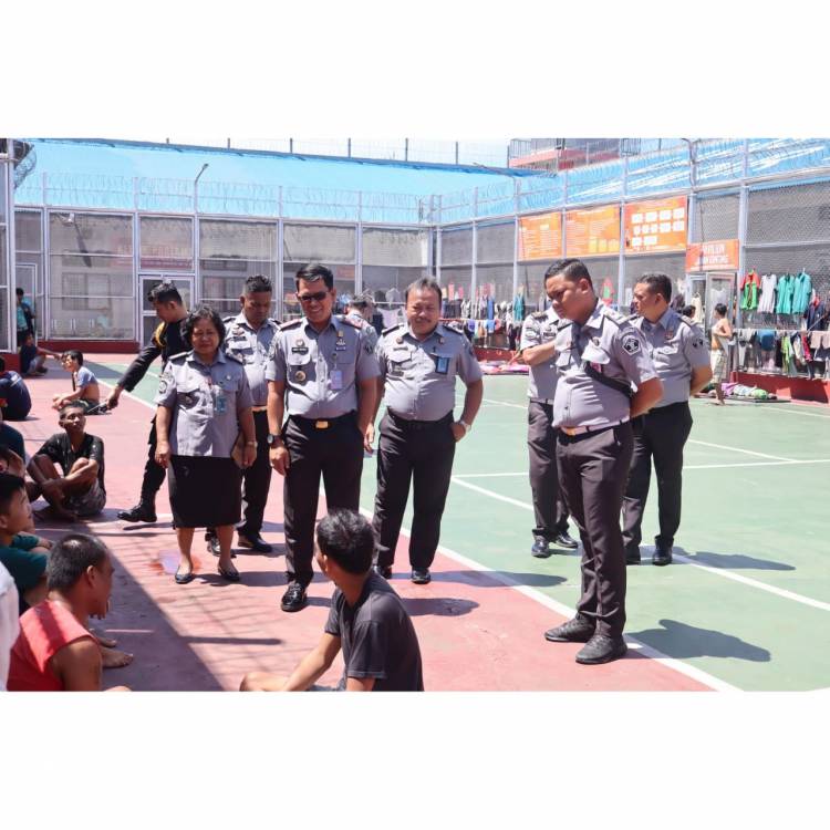 Gerakkan Kerja Kerja Mencerdaskan Kehidupan WBP Kalapas Pastikan Pelayanan Berkualitas