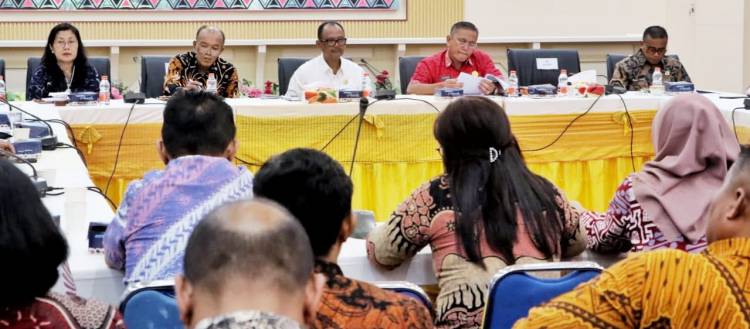Rakor Pemerintahan Persiapan Pilkada Serentak Tahun 2024 di Simalungun