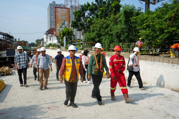 Target Siap Desember, Pembangunan Underpass H.M. Yamin Sudah 81,7 Persen