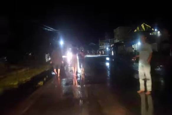 Sungai Aeknatas Kembali Meluap, Kelurahan Bandar Durian - Labuhanbatu Utara Terdampak Banjir