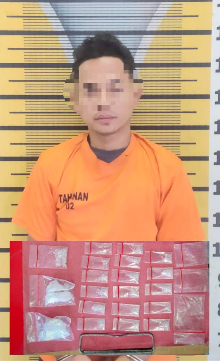 Jadi Penghuni Bui Gegara 20 Paket Sabu